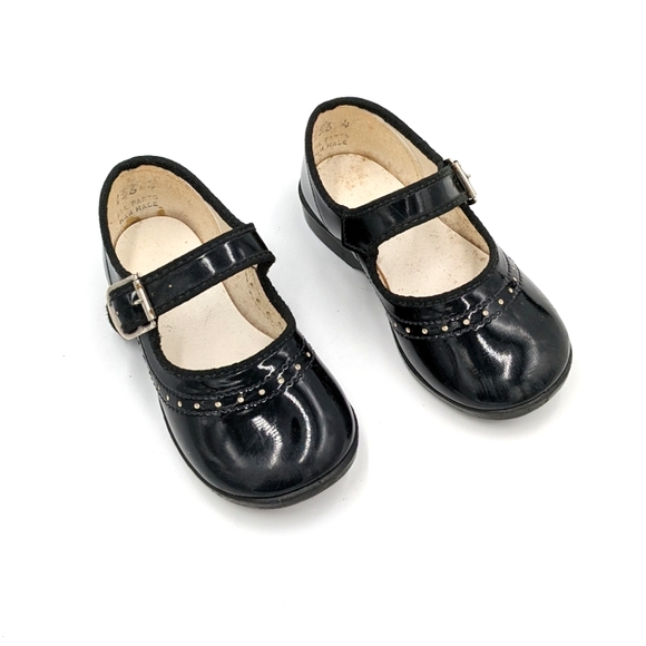 Shoes Vintage Black Patent Leather Mary Jane Sandal Shoe 4t Poshmark